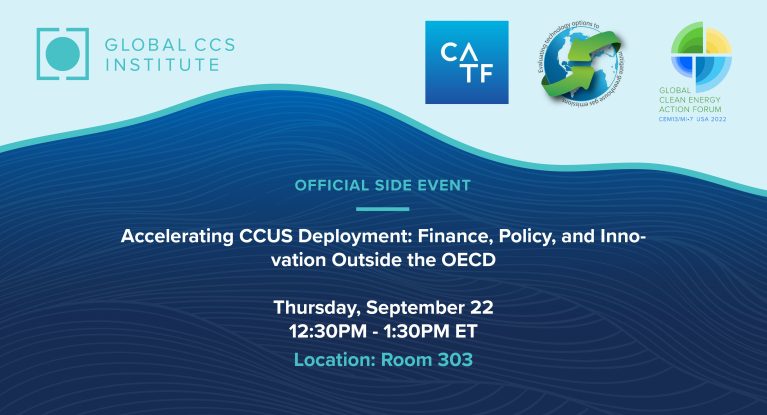 GCEAF – Accelerating CCUS Deployment: Finance, Policy, and Innovation Outside the OECD