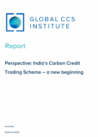 India's Carbon Credit Trading Scheme - a New Beginning