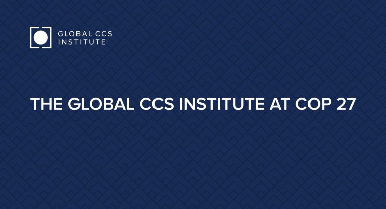 Global CCS Institute – COP 27 Side Events