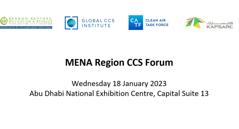 MENA Region CCS Forum