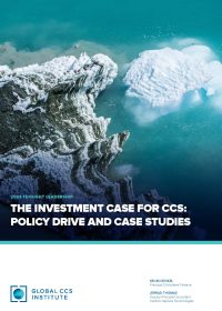 The Investment Case for CCS: Policy Drive and Case Studies