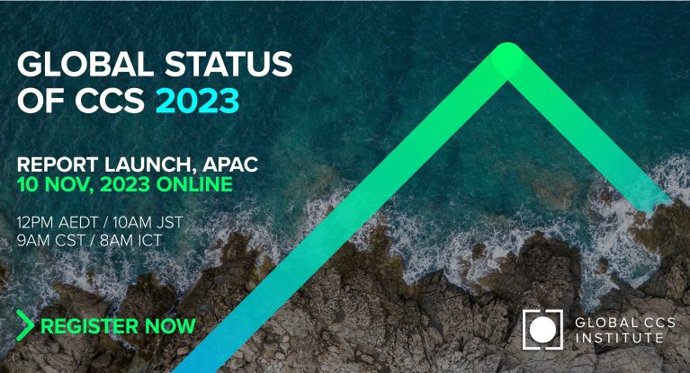 Global Status of CCS 2023 Report Launch – Asia Pacific