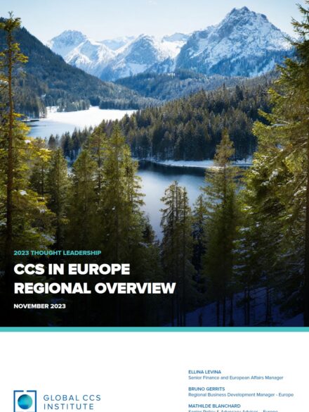 CCS in Europe – Regional Overview