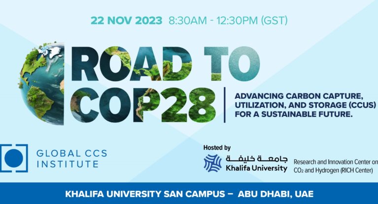 Road to COP28: Advancing Carbon Capture, Utilization, and Storage (CCUS) for a Sustainable Future