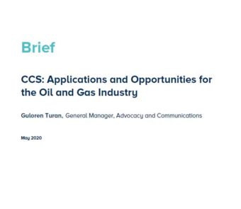 CCS: Applications and Opportunities for the Oil and Gas Industry