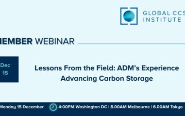 Member Webinar | Lessons from the Field: ADM’s Experience Advancing Carbon Storage