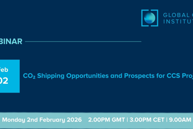 Webinar | CO2 Shipping Opportunities and Prospects for CCS Projects
