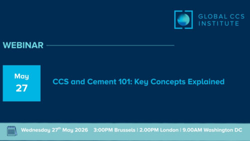 Webinar | CCS and Cement 101: Key Concepts Explained