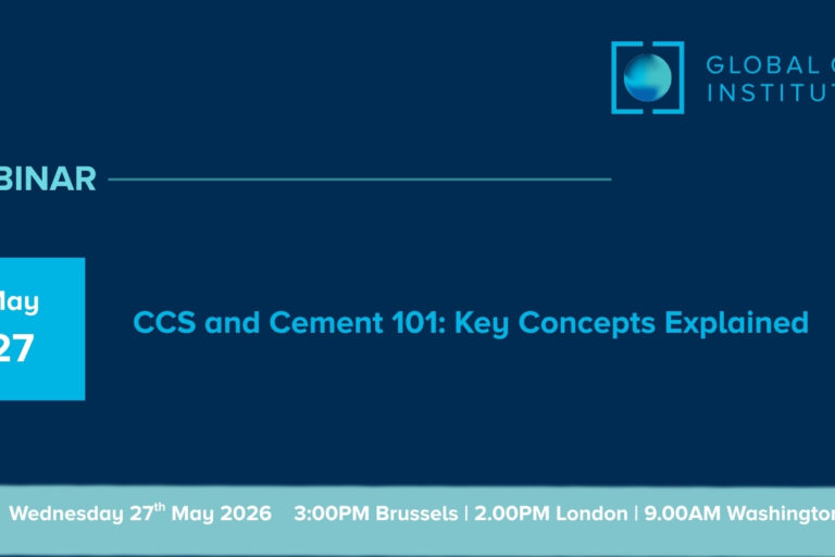 Webinar | CCS and Cement 101: Key Concepts Explained