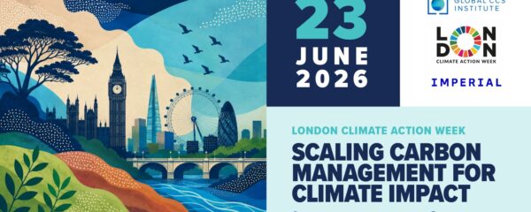 Scaling Carbon Management for Climate Impact | London Climate Action Week