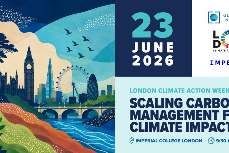 Scaling Carbon Management for Climate Impact | London Climate Action Week