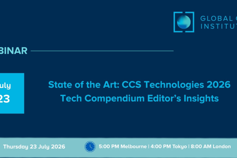 Webinar | State of the Art: CCS Technologies 2026 | Tech Compendium Editor’s Insights