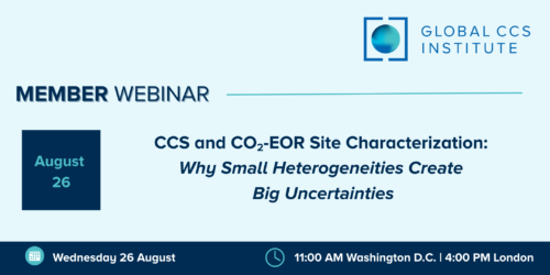 Member Webinar | CCS and CO₂-EOR Site Characterization: Why Small Heterogeneities Create Big Uncertainties
