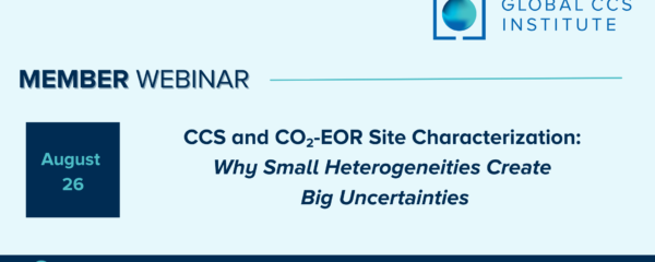 Member Webinar | CCS and CO₂-EOR Site Characterization: Why Small Heterogeneities Create Big Uncertainties